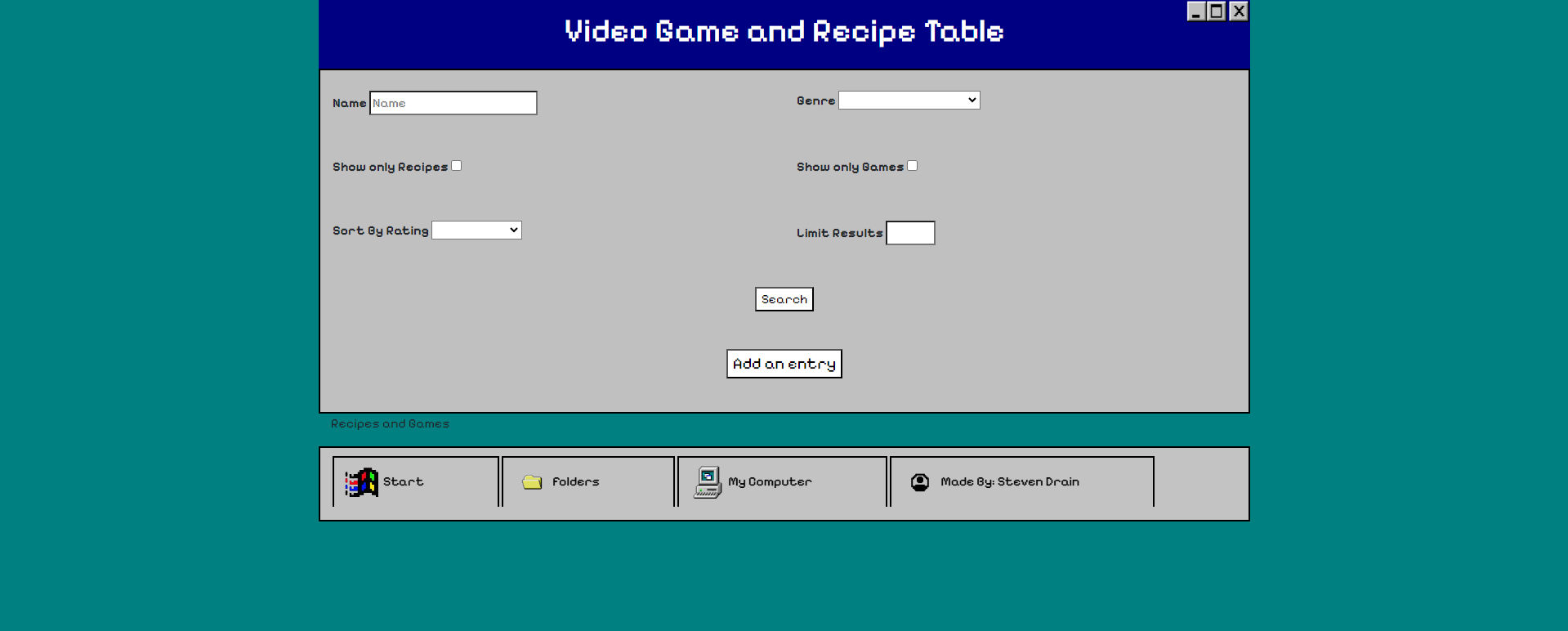 Website CSS design